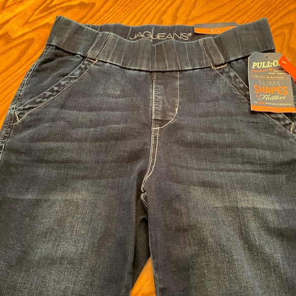 NWT Jag Petite Gracie Bermuda, Baltic Blue Shorts, Women’s Sz OP - Picture 2 of 12